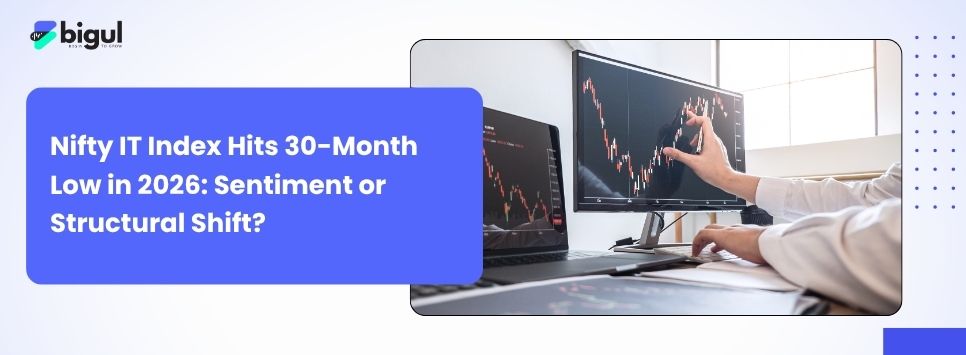 Nifty IT Index Hits 30-Month Low in 2026